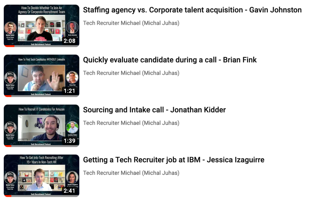 Private videos screenshots - Top Tech Recruiter 1