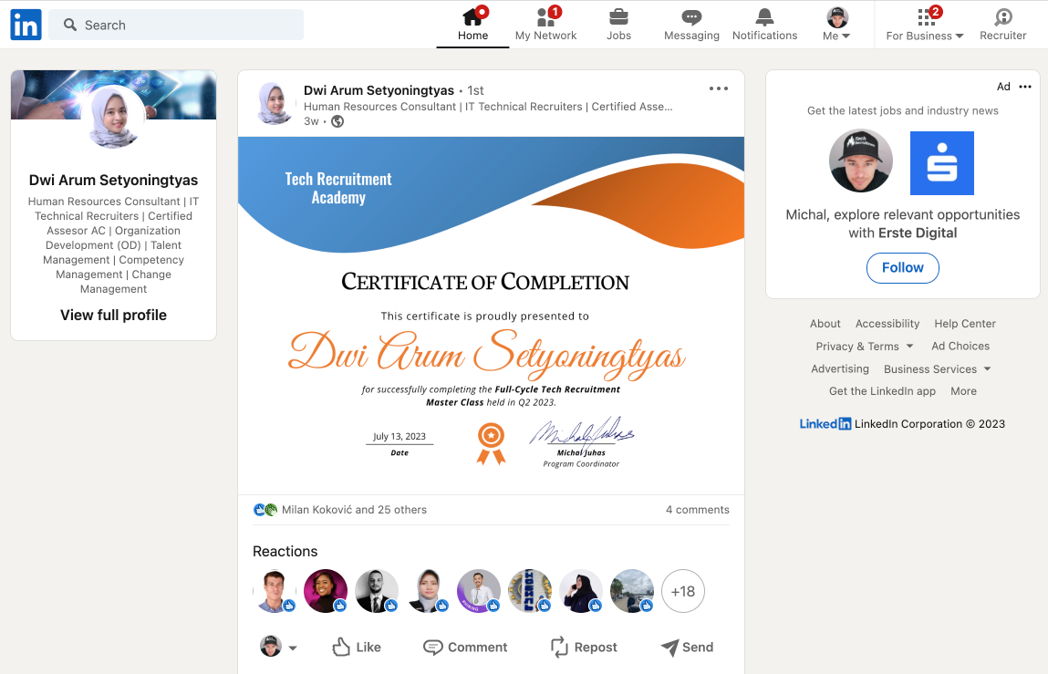 linkedin-certificate-freelance-dwi-arum